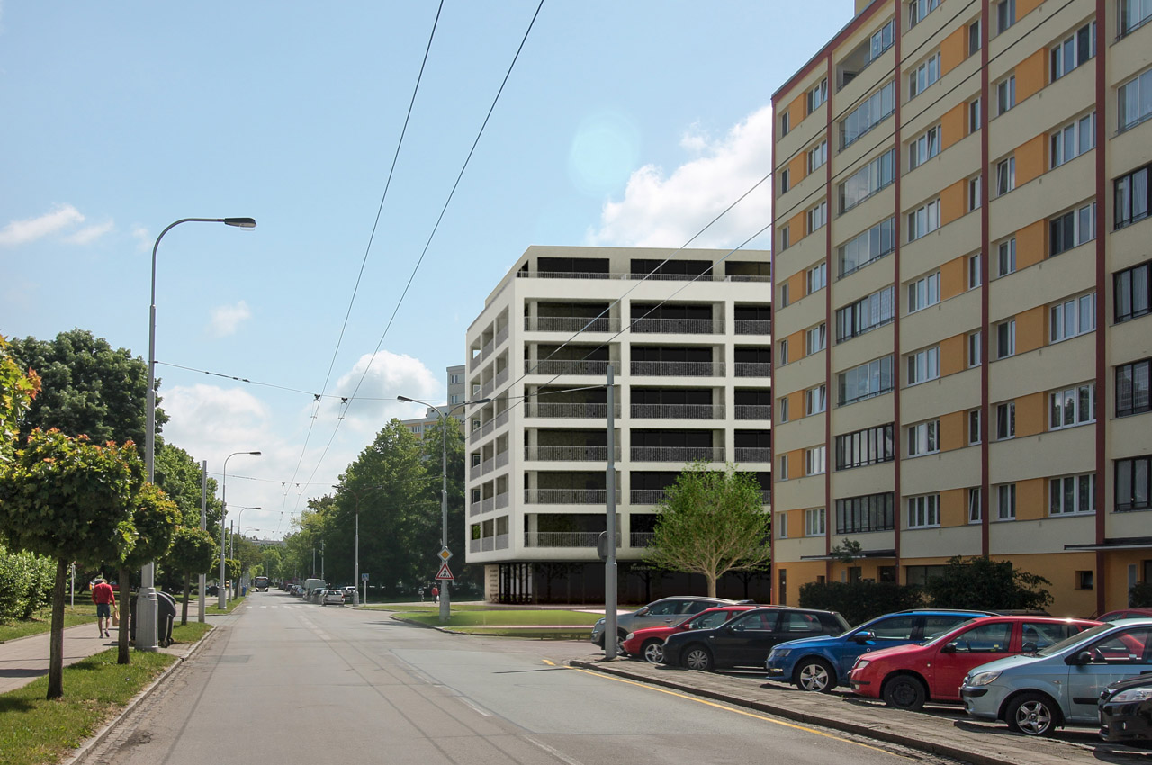 BYTOVÝ DŮM SEVERNÍ, HRADEC KRÁLOVÉ